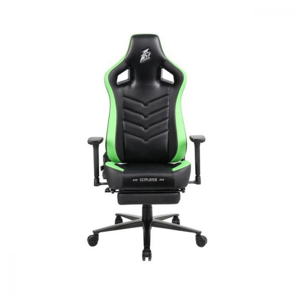 Компьютерное кресло для геймера 1STPLAYER DK1 Pro-FR Black/Green