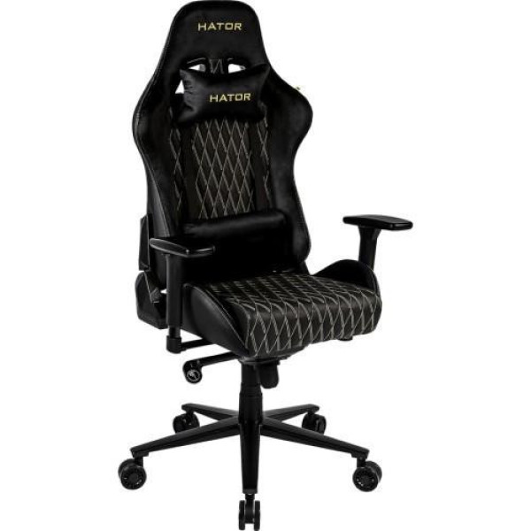 Компьютерное кресло для геймера HATOR Darkside PRO Black/Yellow (HTC-915)