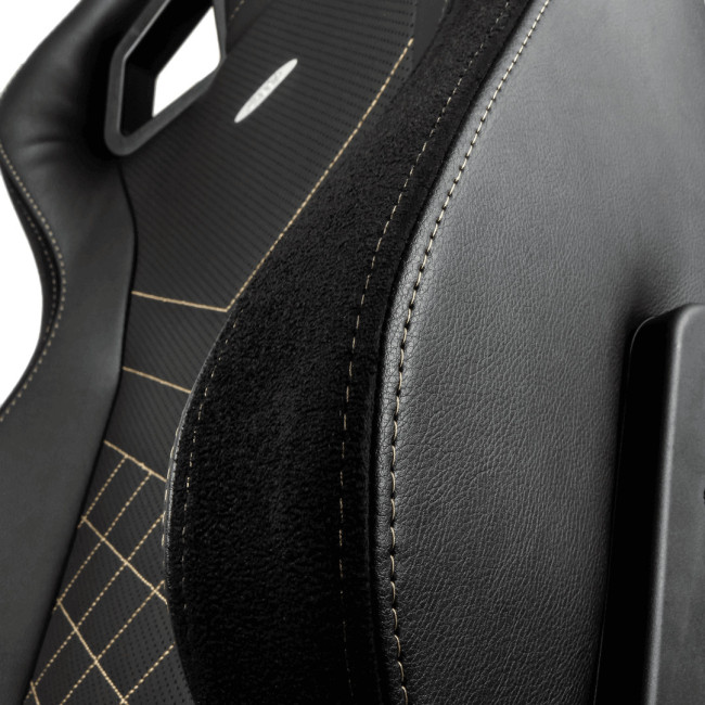 Компьютерное кресло для геймера Noblechairs Epic PU leather black/gold (NBL-PU-GOL-002)