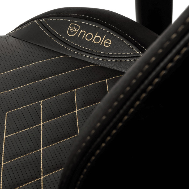 Компьютерное кресло для геймера Noblechairs Epic PU leather black/gold (NBL-PU-GOL-002)