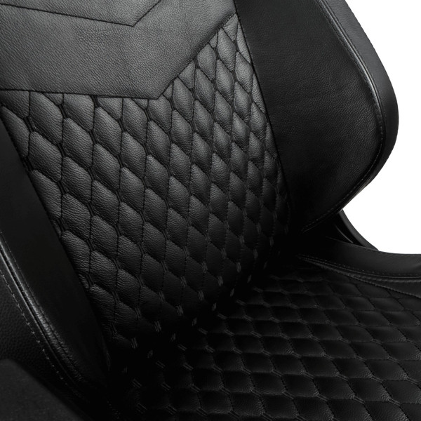 Компьютерное кресло для геймера Noblechairs Epic real leather black (NBL-RL-BLA-001)