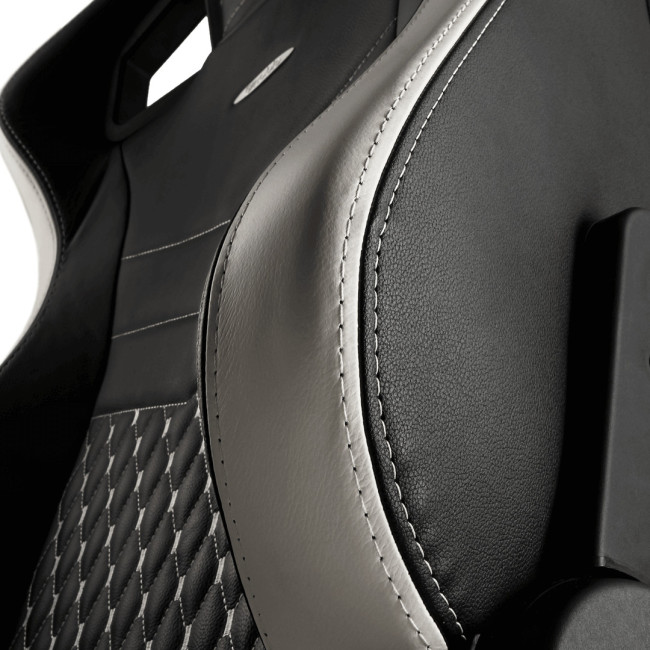 Ігрове крісло Noblechairs Epic real leather black/white/red (NBL-RL-EPC-001)