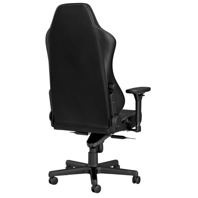 Кресло игровое Noblechairs Hero PU leather black/platinum white (NBL-HRO-PU-BPW)