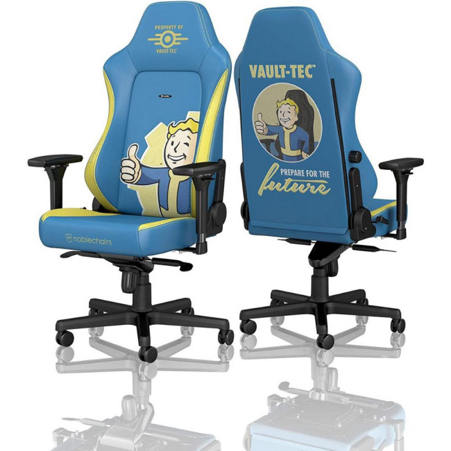 Ігрове крісло Noblechairs Hero Series Fallout Vault Tec Edition (NBL-HRO-PU-FVT)