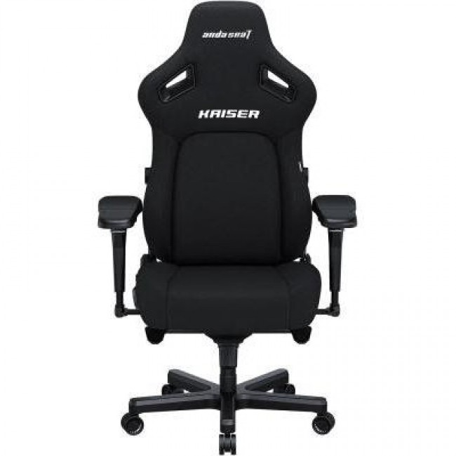Anda Seat Kaiser 4 L Black Linen Fabric (AD12YDDC-L-20-B-CF)