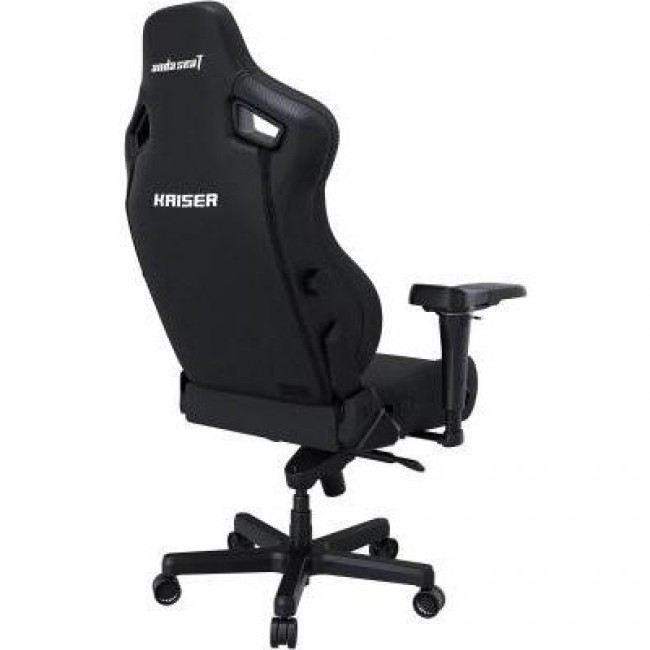 Anda Seat Kaiser 4 L Black Linen Fabric (AD12YDDC-L-20-B-CF)