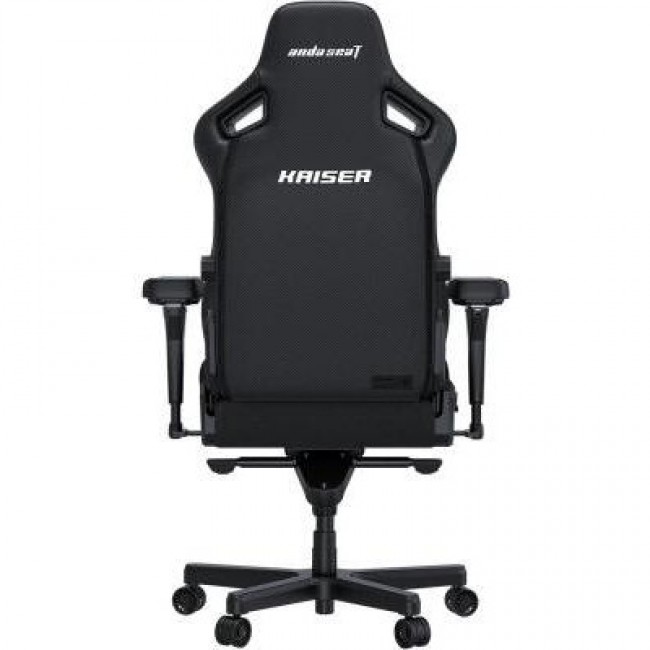 Anda Seat Kaiser 4 L Black Linen Fabric (AD12YDDC-L-20-B-CF)