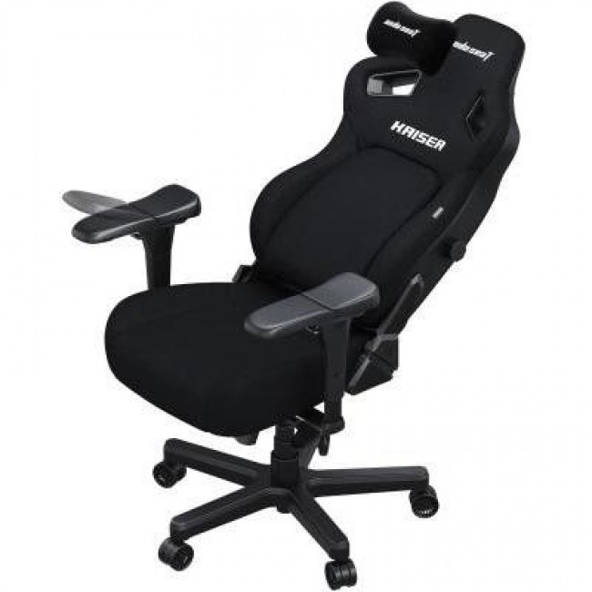 Anda Seat Kaiser 4 L Black Linen Fabric (AD12YDDC-L-20-B-CF)