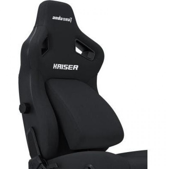Anda Seat Kaiser 4 L Black Linen Fabric (AD12YDDC-L-20-B-CF)