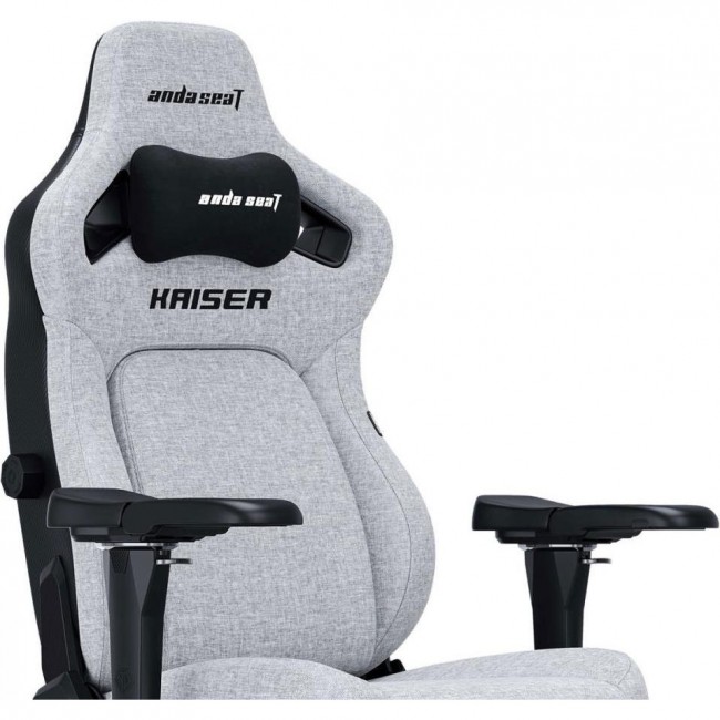 Игровое кресло Anda Seat Kaiser 4 L Gray Linen Fabric (AD12YDDC-L-20-G-CF)