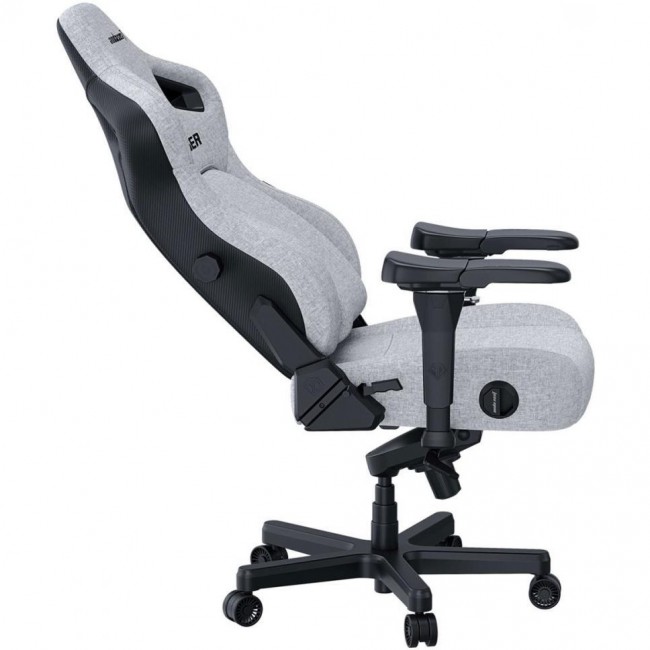 Игровое кресло Anda Seat Kaiser 4 L Gray Linen Fabric (AD12YDDC-L-20-G-CF)