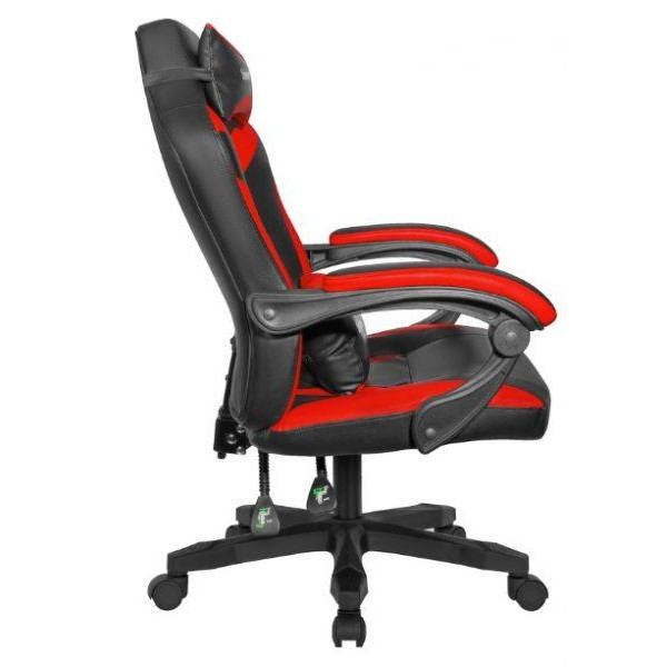 Компьютерное кресло для геймера Defender Master Black/Red (64359)
