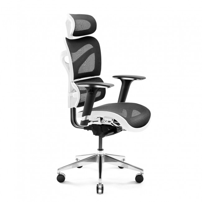 Игровое кресло Diablo Chairs V-Commander White/Black