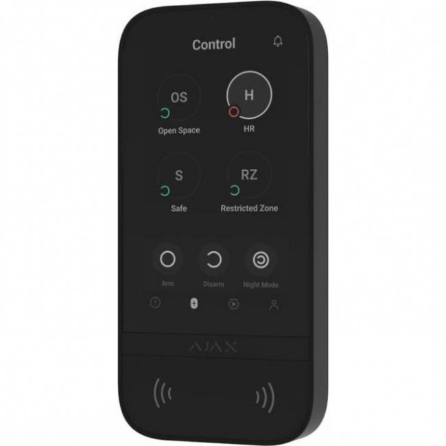 Ajax KeyPad TouchScreen Black