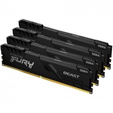 Kingston FURY 128 GB (4x32GB) DDR4 3200 MHz Beast (KF432C16BBK4/128)