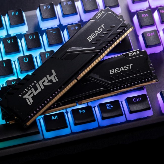 Kingston FURY 128 GB (4x32GB) DDR4 3200 MHz Beast (KF432C16BBK4/128)