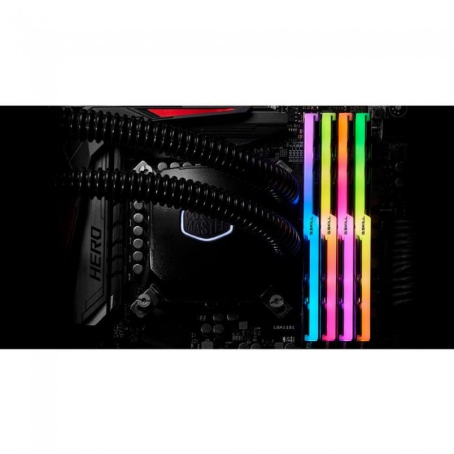 G.Skill 128 GB (4x32GB) DDR4 3600 MHz Trident Z RGB (F4-3600C18Q-128GTZR)