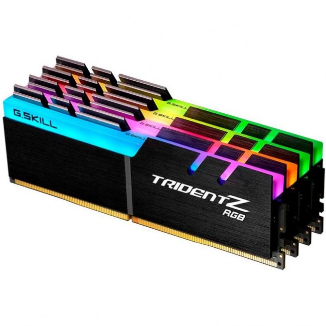 G.Skill 128 GB (4x32GB) DDR4 3600 MHz Trident Z RGB (F4-3600C18Q-128GTZR)