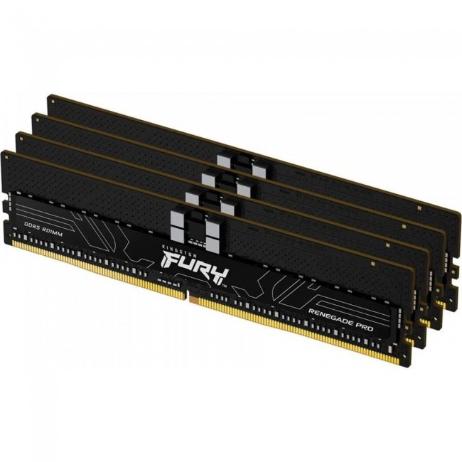 Оперативная память Kingston FURY 128 GB (4x32GB) DDR5 6400 MHz Renegade Pro (KF564R32RBE2K4-128)