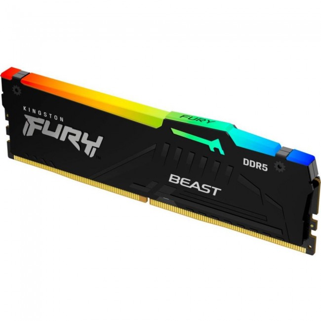 Kingston FURY 16GB DDR5 6000 MHz Beast RGB EXPO Black (KF560C36BBE2A-16)