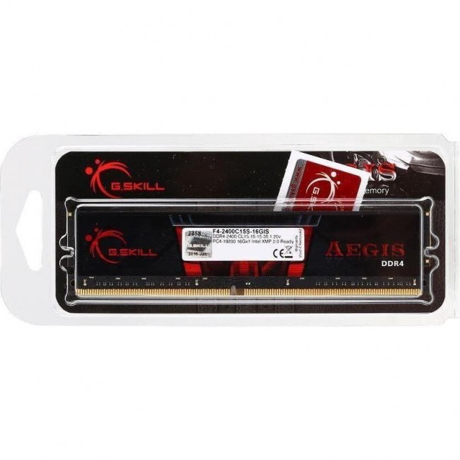 G.Skill 16 GB DDR4 2400 MHz Aegis (F4-2400C15S-16GIS)