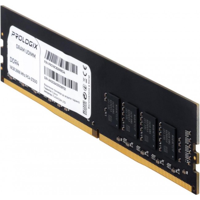Prologix 16 GB DDR4 2666 MHz (PRO16GB2666D4)