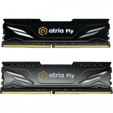 Оперативная память ATRIA 16 GB (2x8GB) DDR4 2666 MHz Fly Black (UAT42666CL19BK2/16)