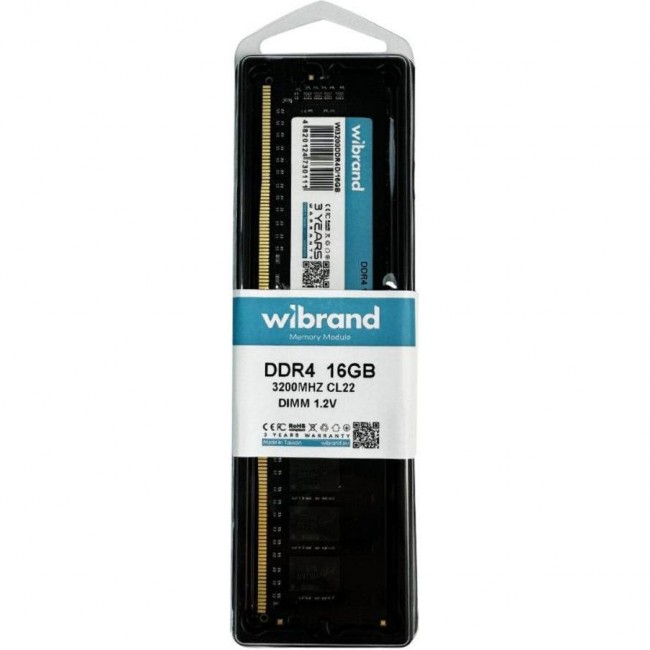 Wibrand 16 GB DDR4 3200 MHz (WI3200DDR4D/16GB)