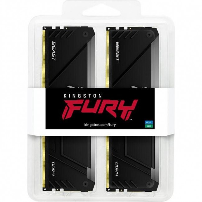 Kingston FURY 16 GB DDR4 3200 MHz Beast RGB (KF432C16BB2A/16)