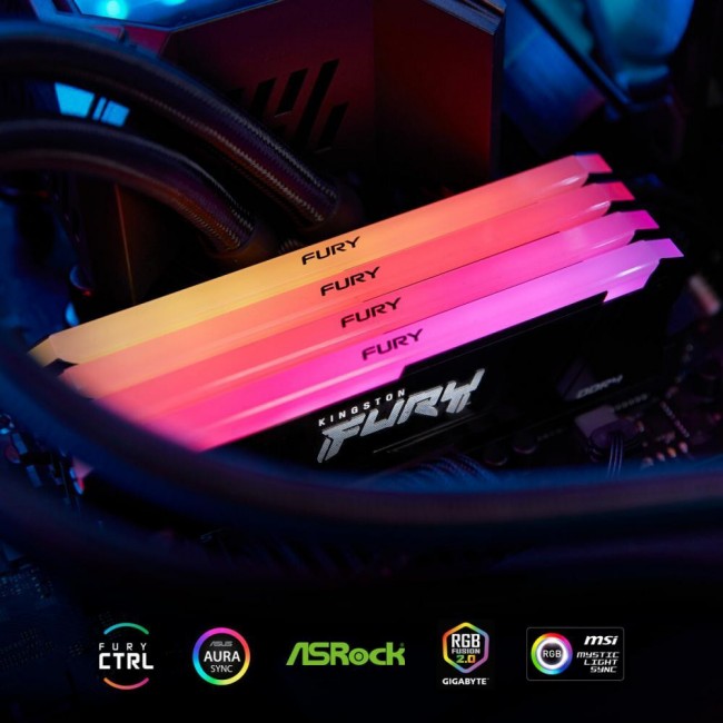 Kingston FURY 16 GB DDR4 3200 MHz Beast RGB (KF432C16BB2A/16)