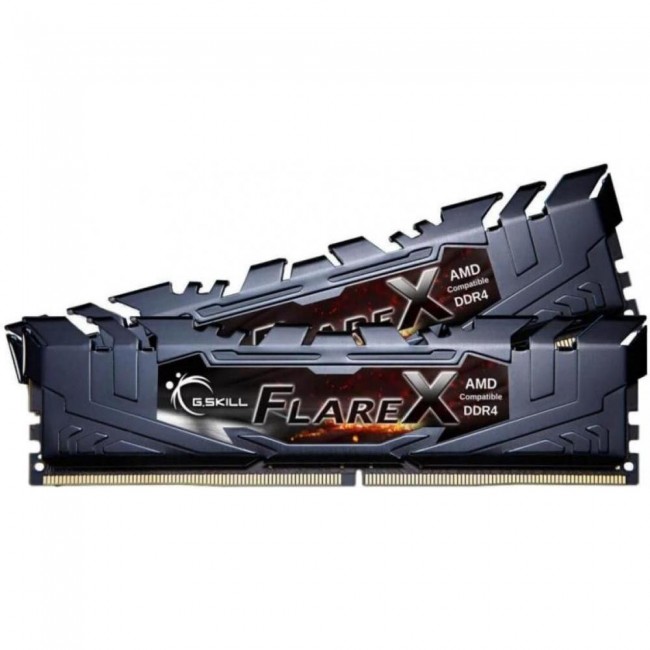 G.Skill 16 GB (2x8GB) DDR4 3200 MHz Flare X Black (F4-3200C16D-16GFX)