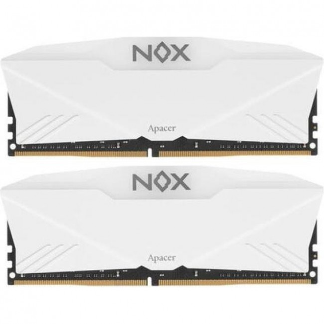 Apacer 16 GB (2х8GB) DDR4 3200 MHz NOX RGB White (AH4U16G32C28YNWAA-2)