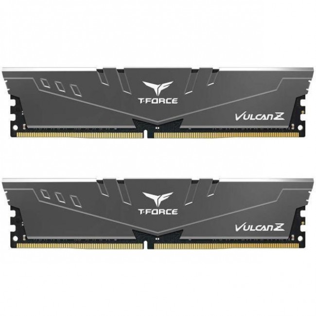 TEAM 16 GB (2x8GB) DDR4 3200 MHz T-Force Vulcan Z Gray (TLZGD416G3200HC16CDC01)