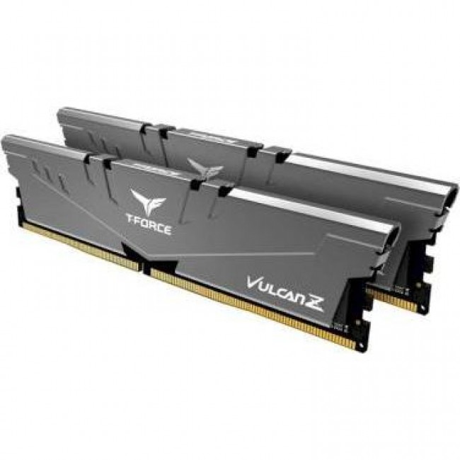 TEAM 16 GB (2x8GB) DDR4 3200 MHz T-Force Vulcan Z Gray (TLZGD416G3200HC16CDC01)