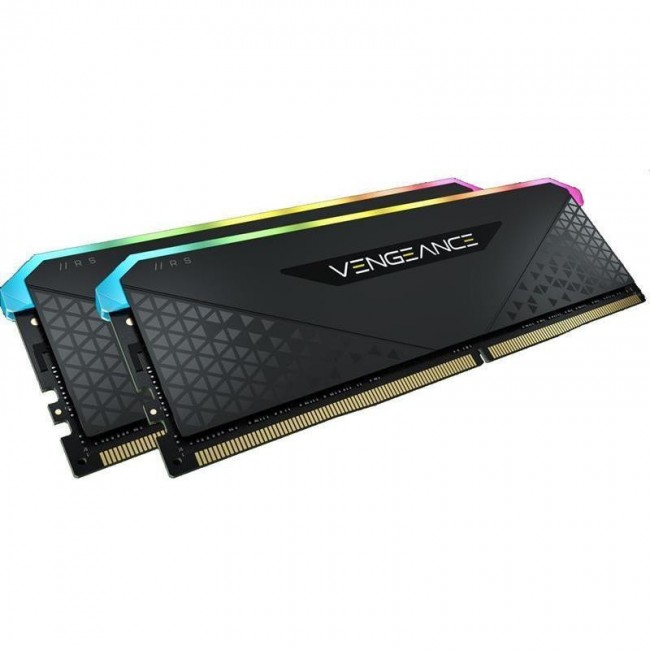 Corsair 16 GB (2x8GB) DDR4 3200 MHz Vengeance RGB RS (CMG16GX4M2E3200C16)