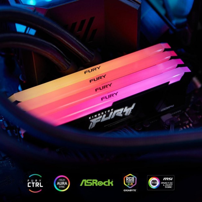 Kingston FURY 16 GB DDR4 3600 MHz Beast RGB (KF436C18BB2A/16)