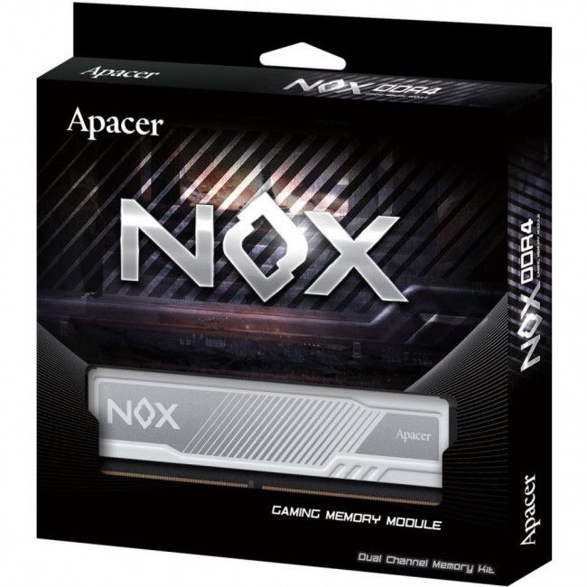 DDR4 Apacer 16 GB (2x8GB) DDR4 3600 MHz NOX White (AH4U16G36C25YMWAA-2)