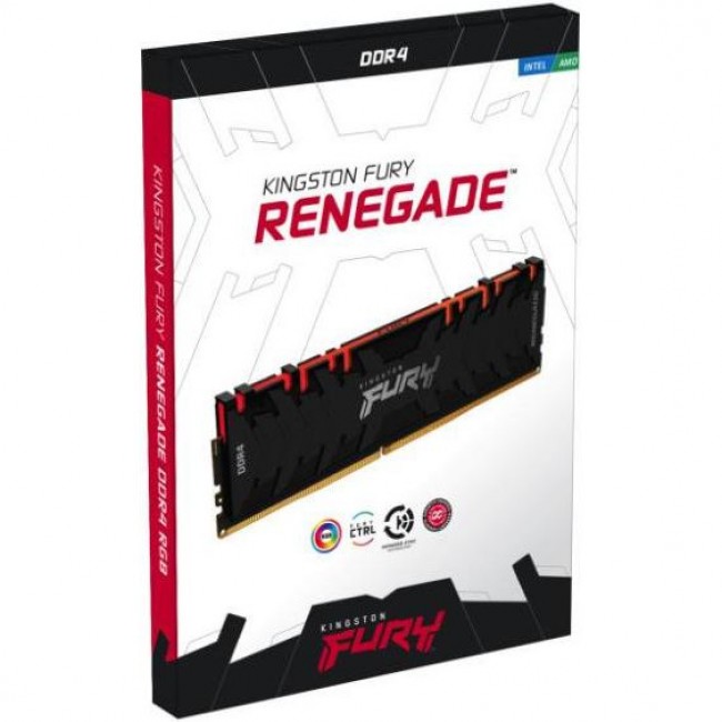 Kingston FURY 16 GB (2x8GB) DDR4 3600 MHz Renegade RGB (KF436C16RBAK2/16)