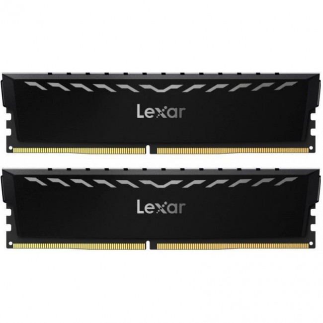 Lexar 16 GB (2x8GB) DDR4 3600 MHz Thor Black (LD4U08G36C18LG-RGD)