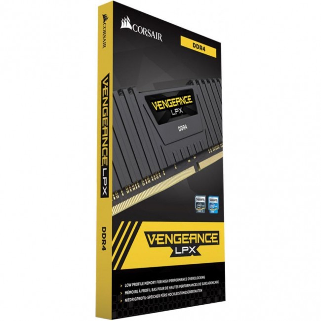 Corsair 16 GB (2x8GB) DDR4 3600 MHz Vengeance LPX Black (CMK16GX4M2D3600C16)