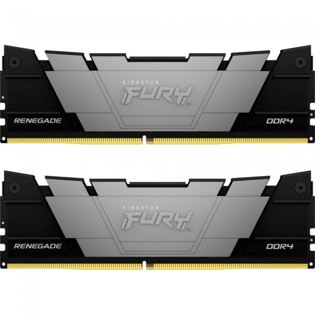 Kingston FURY 16 GB (2x8GB) DDR4 4800 MHz Renegade Black KF448C19RB2K2/16