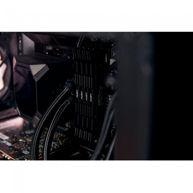 Kingston FURY 16 GB (2x8GB) DDR4 4800 MHz Renegade Black KF448C19RB2K2/16