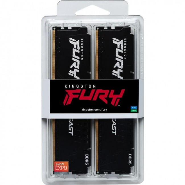 Kingston FURY 16 GB (2x8GB) DDR5 5200 MHz Beast (KF552C36BBEK2-16)