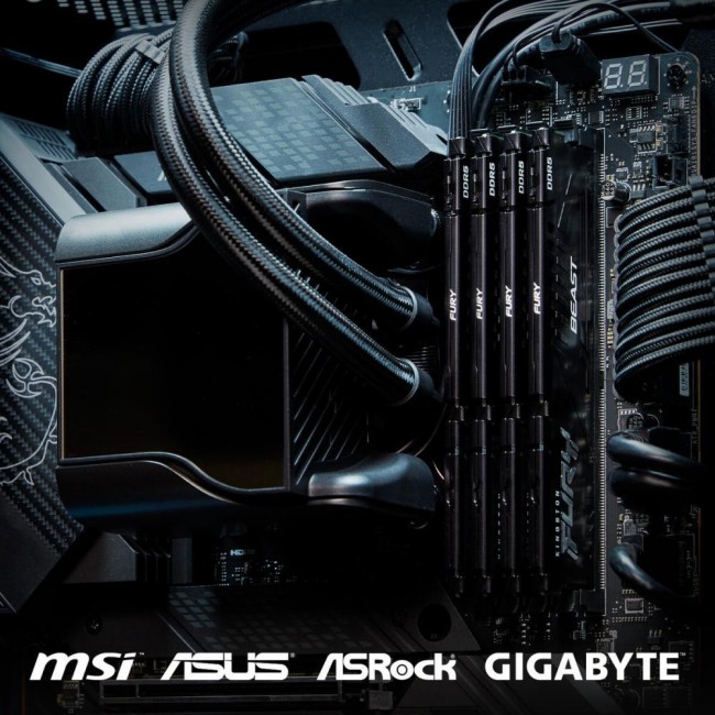 Kingston FURY 16 GB (2x8GB) DDR5 5200 MHz Beast (KF552C36BBEK2-16)