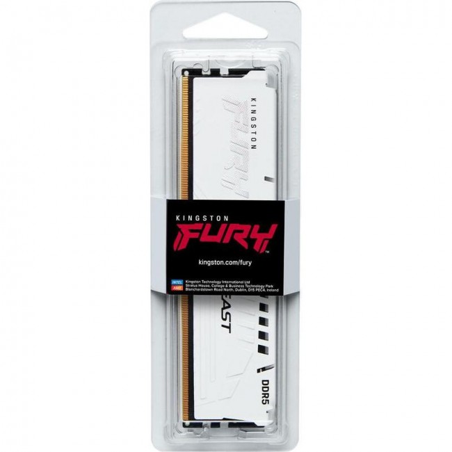 Kingston FURY 16 GB DDR5 5200 MHz Beast White (KF552C40BW-16)
