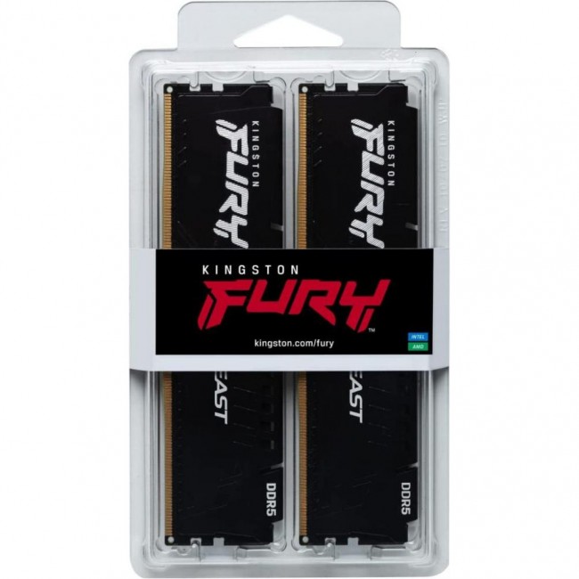Kingston FURY 16 GB (2x8GB) DDR5 5600 MHz Beast (KF556C40BBK2-16)