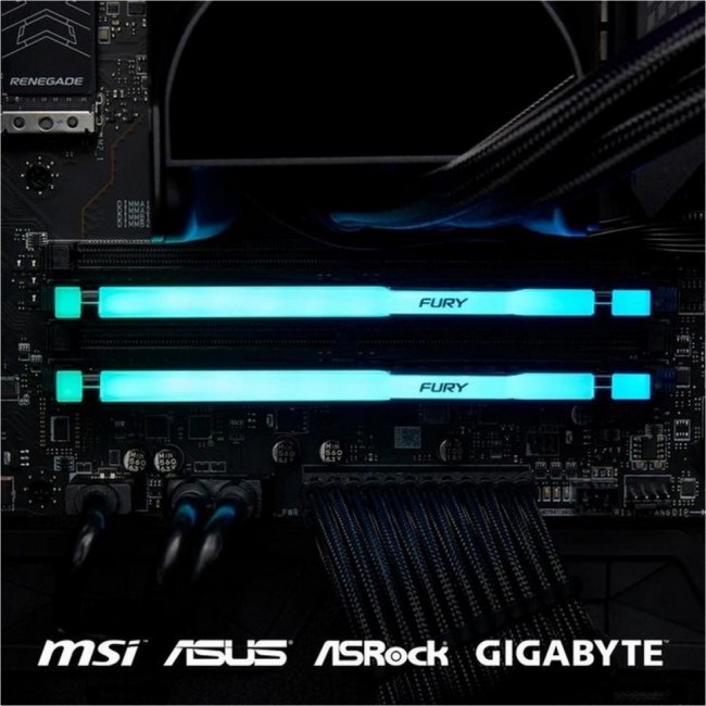 Kingston FURY 16 GB DDR5 5600 MHz FURY Beast RGB (KF556C36BBEA-16)