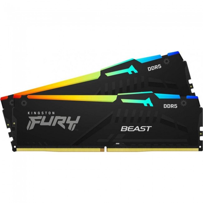 Kingston FURY 16 GB (2x8GB) DDR5 6000 MHz Beast RGB (KF560C36BBEAK2-16)