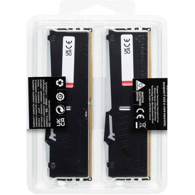 Kingston FURY 16 GB (2x8GB) DDR5 6000 MHz Beast RGB (KF560C30BBAK2-16)