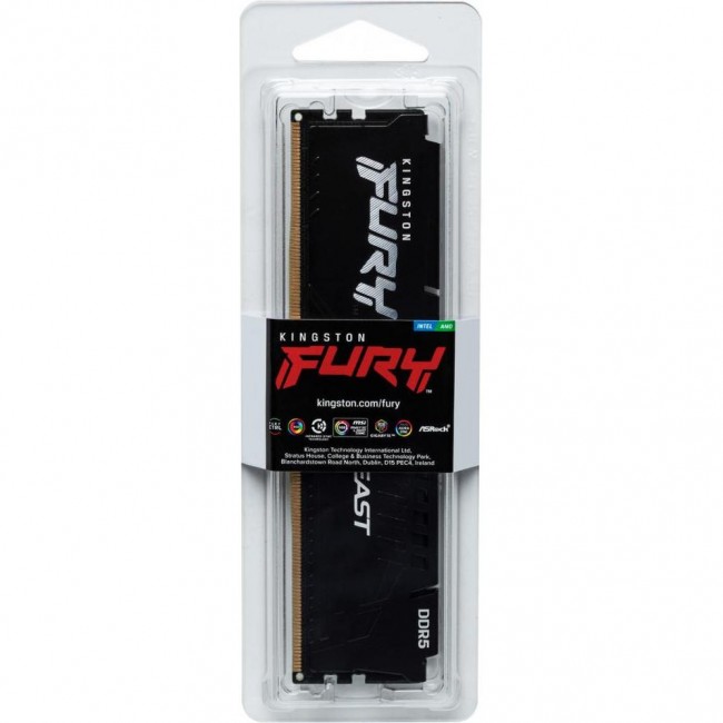 Kingston FURY 16 GB DDR5 6800 MHz Beast Black (KF568C34BB-16)